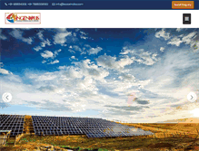 Tablet Screenshot of isolarindia.com